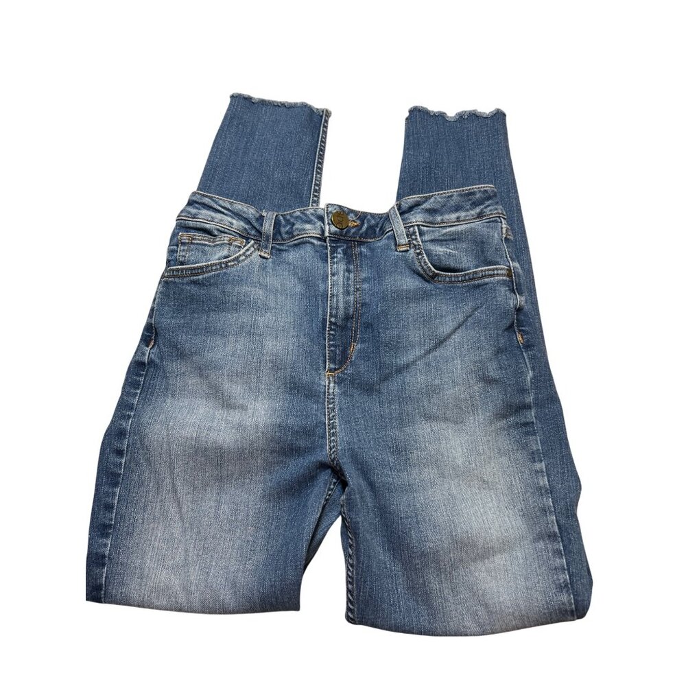 BDG Urban Outfitters Pine Ankle Skinny Jeans Raw Hem No Size Tag